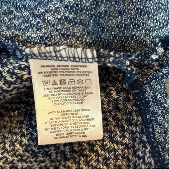 Free People Beach Blue Marled Sweater - Picture 4 of 4